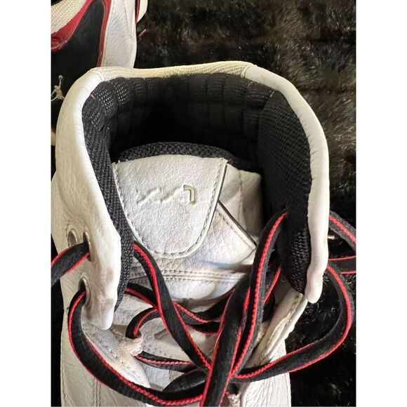 Size 12 - Nike Air Jordan 21 OG White Varsity Red Leather Suede (313038-161 main image 5